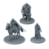 A Song of Ice and Fire: Tabletop Miniatures Game - Night's Watch - Heroes 3 available at 401 Games Canada