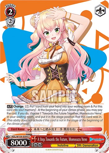 A Step Towards the Future, Momosuzu Nene - HOL/W104-E094U- Uncommon available at 401 Games Canada