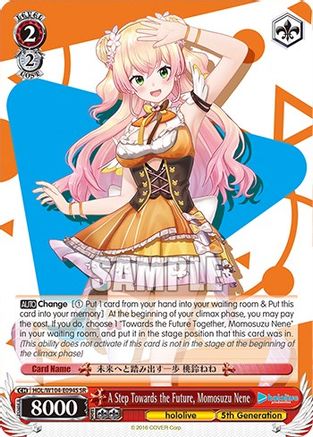 A Step Towards the Future, Momosuzu Nene (SR) - HOL/W104-E094S - Super Rare available at 401 Games Canada