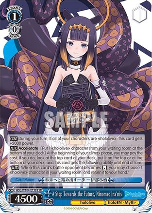 A Step Towards the Future, Ninomae Ina’nis (SR) - HOL/W104-E139S - Super Rare available at 401 Games Canada