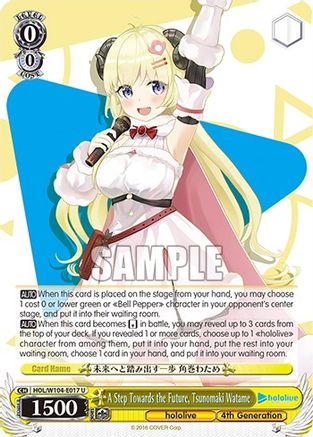 A Step Towards the Future, Tsunomaki Watame - HOL/W104-E017U - Uncommon available at 401 Games Canada