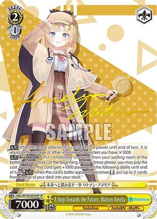 A Step Towards the Future, Watson Amelia (SP) - HOL/W104-E024SPSP - Special Rare available at 401 Games Canada