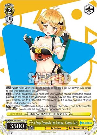 A Step Towards the Future, Yozora Mel (SR) - HOL/W104-E021S - Super Rare available at 401 Games Canada