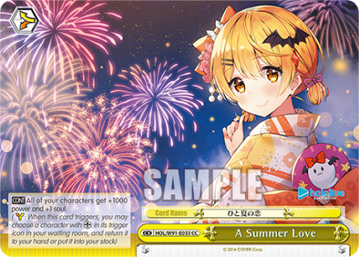 A Summer Love - HOL-W91-E033 - Climax Common available at 401 Games Canada