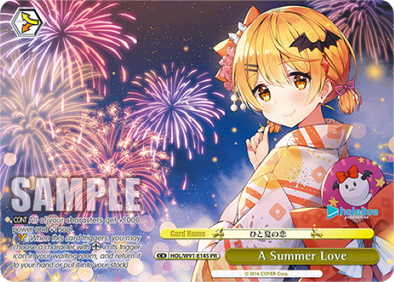 A Summer Love - HOL-W91-E145PR - Promo available at 401 Games Canada