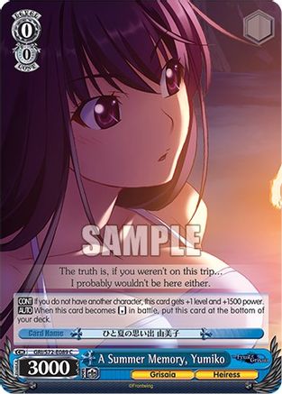 A Summer Memory, Yumiko - GRI/S72-E089 - Common available at 401 Games Canada