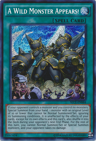 A Wild Monster Appears! - SECE-EN064 - Secret Rare - Unlimited available at 401 Games Canada