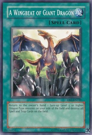A Wingbeat of Giant Dragon - DB2-EN159 - Common available at 401 Games Canada