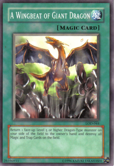 A Wingbeat of Giant Dragon - LOD-044 - Common - Unlimited available at 401 Games Canada