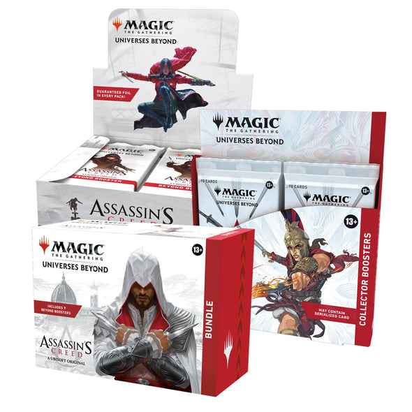 MTG - Universes Beyond: Assassin's Creed - Combo #3 -  Beyond, Collector Booster, & Bundle (Pre-Order)