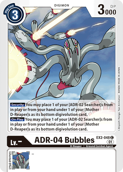 ADR-04 Bubbles - EX2-048 - Common available at 401 Games Canada