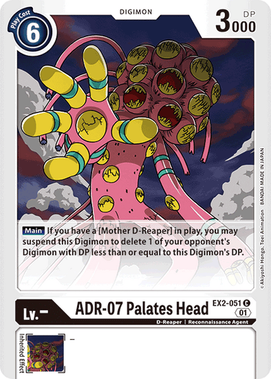 ADR-07 Palates Head - EX2-051 - Common available at 401 Games Canada