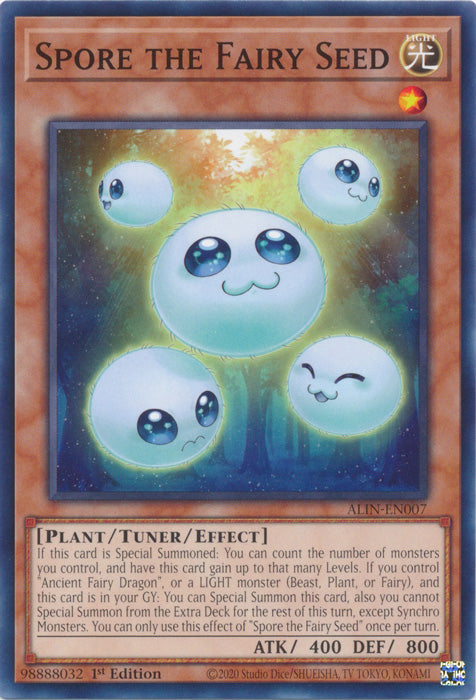 Spore the Fairy Seed - ALIN-EN007 - Common - 1st Edition