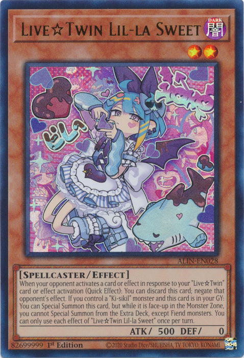 LiveTwin Lil-la Sweet - ALIN-EN028 - Ultra Rare - 1st Edition