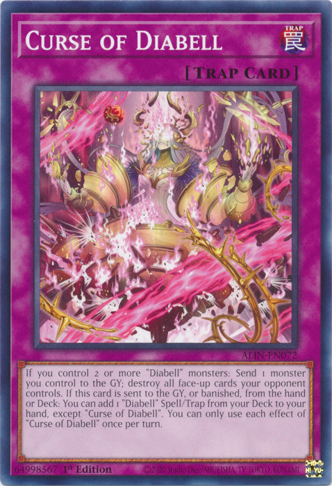 Curse of Diabell - ALIN-EN072 - Common - 1st Edition