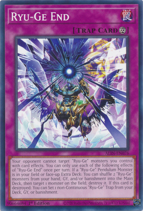 Ryu-Ge End - ALIN-EN076 - Common - 1st Edition