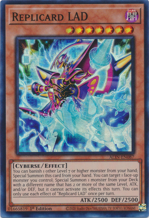Replicard LAD - ALIN-EN087 - Super Rare - 1st Edition