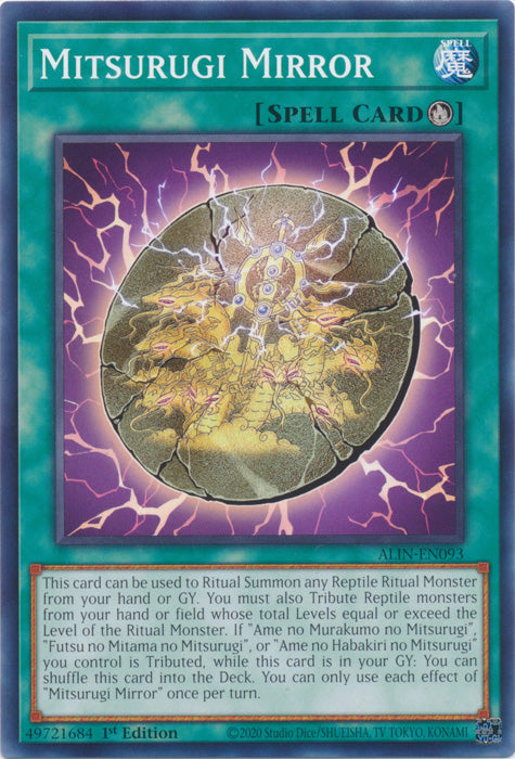 Mitsurugi Mirror - ALIN-EN093 - Common - 1st Edition