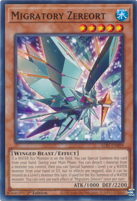 Migratory Zereort - ALIN-EN099 - Common - 1st Edition