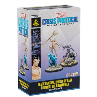 Marvel: Crisis Protocol - Black Panther, Chosen of Bast & Namor, the Sub-Mariner