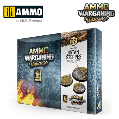 AMMO Mig - Ammo Wargaming Universe 02 - Distant Steppes Basing Set available at 401 Games Canada