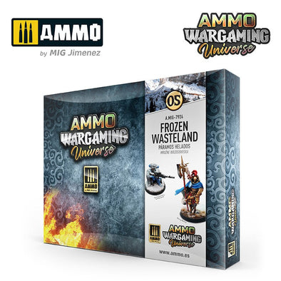 AMMO Mig - Ammo Wargaming Universe 05 - Frozen Waseland Basing Set available at 401 Games Canada