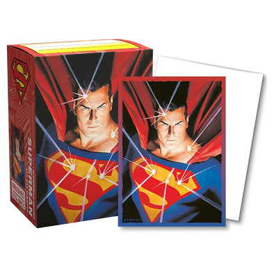 Dragon Shield - 100ct Standard Size - Brushed Art - Superman 1