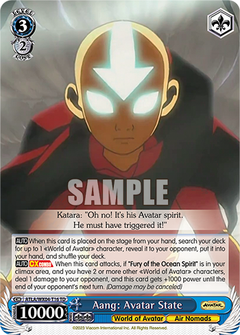 Aang: Avatar State - ATLA/WX04-ET16 - Trial Deck available at 401 Games Canada