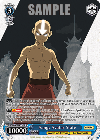 Aang: Avatar State - ATLA/WX04-ET16SP - Special Rare available at 401 Games Canada