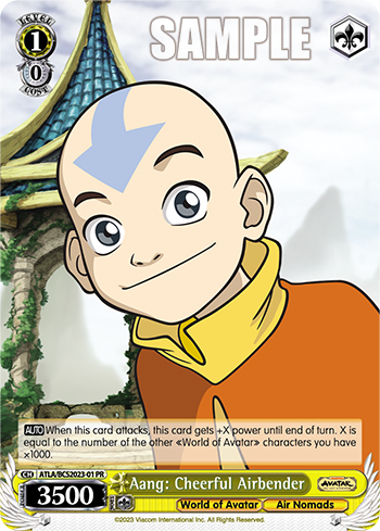 Aang: Cheerful Airbender - ATLA/BCS2023-E01 - Promo available at 401 Games Canada