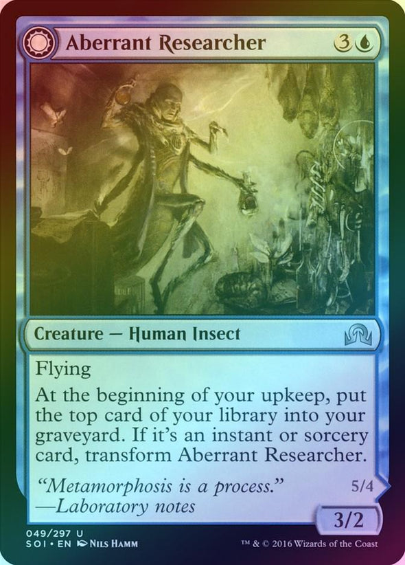Aberrant Researcher // Perfected Form (Foil) (SOI) available at 401 Games Canada