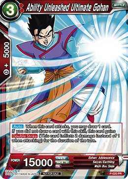 Ability Unleashed Ultimate Gohan - P-020 - Promo available at 401 Games Canada