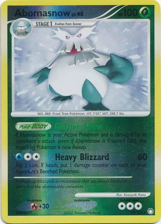 Abomasnow - 19/123 - Rare - Reverse Holo available at 401 Games Canada