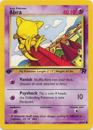 Abra - 49/82 - Common - 1st Edition available at 401 Games Canada