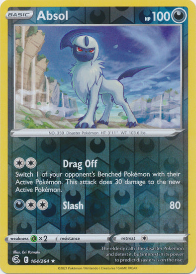 Absol - 164/264 - Rare - Reverse Holo available at 401 Games Canada