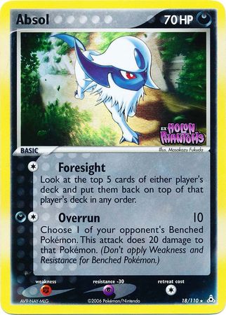 Absol - 18/110 - Rare - Reverse Holo available at 401 Games Canada