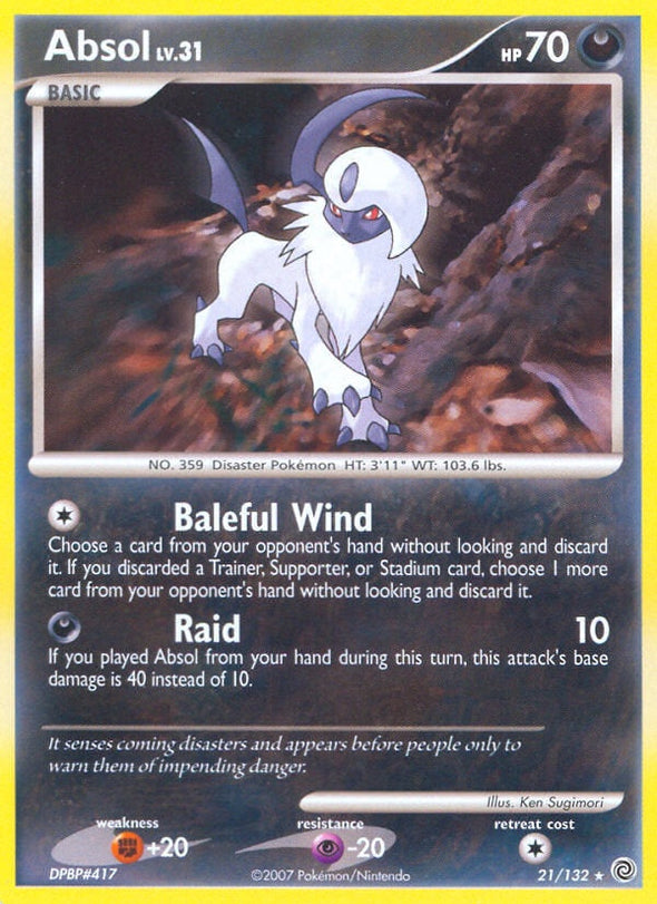 Absol - 21/132 - Rare available at 401 Games Canada