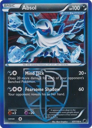 Absol - 67/116 - Holo Rare available at 401 Games Canada