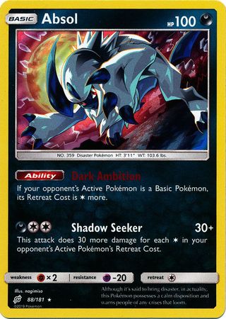 Absol - 88/181 - Holo Rare available at 401 Games Canada