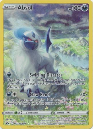 Absol - GG16/GG70 - Holo Rare available at 401 Games Canada