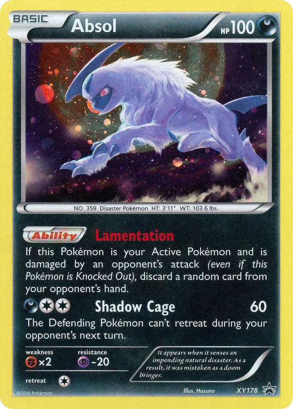 Absol - XY178 - Holo Promo available at 401 Games Canada