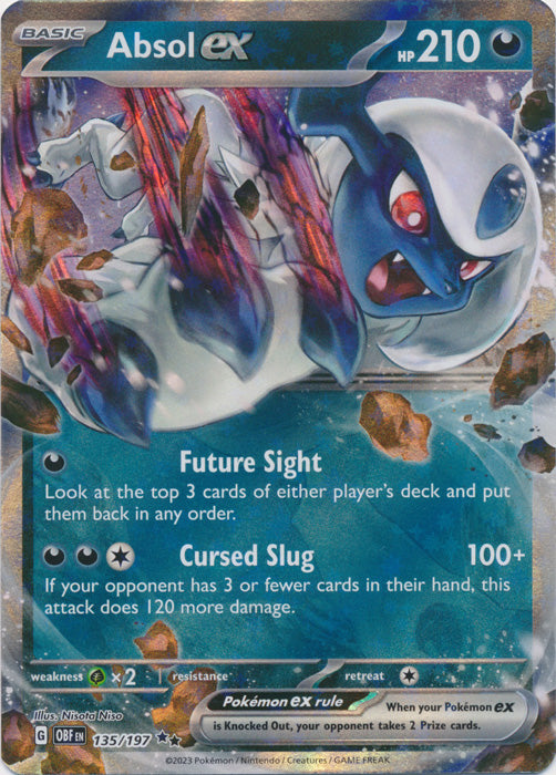 Absol ex - 135/197 - Double Rare available at 401 Games Canada