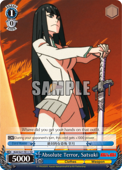 Absolute Terror, Satsuki - KLK/S27-TE11 - Trial Deck available at 401 Games Canada