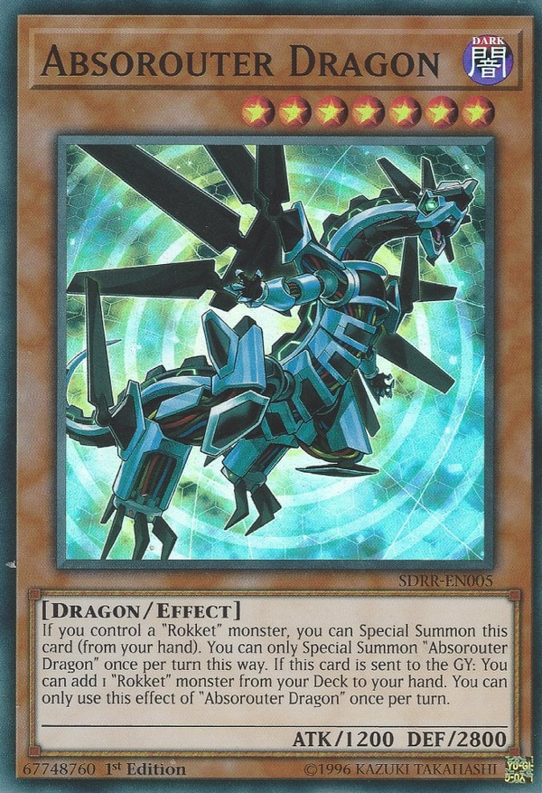 Absorouter Dragon - SDRR-EN005 - Super Rare - 1st Edition available at 401 Games Canada