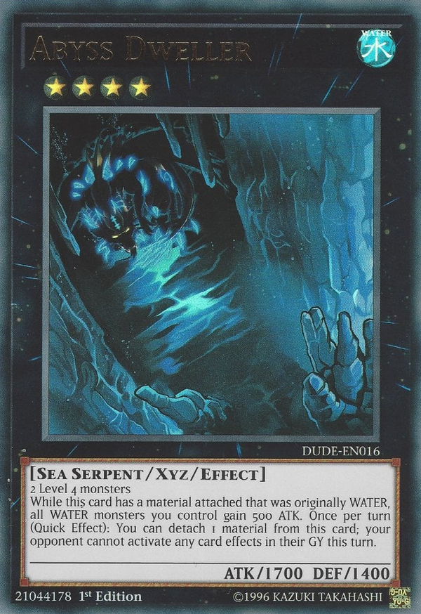 Abyss Dweller - DUDE-EN016 - Ultra Rare - 1st Edition available at 401 Games Canada