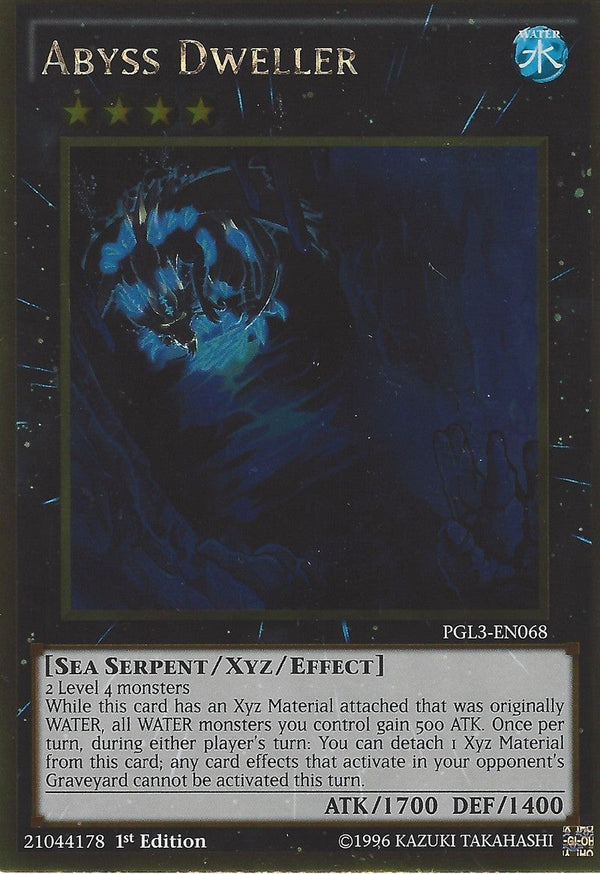 Abyss Dweller - PGL3-EN068 - Gold Rare - 1st Edition available at 401 Games Canada