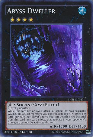 Abyss Dweller - THSF-EN047 - Super Rare - 1st Edition available at 401 Games Canada