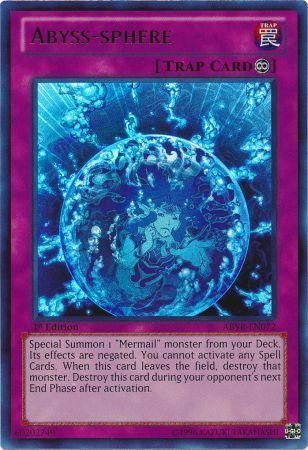 Abyss-sphere - ABYR-EN072 - Ultra Rare - 1st Edition available at 401 Games Canada