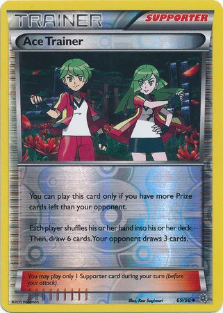 Ace Trainer - 69/98 - Uncommon - Reverse Holo available at 401 Games Canada