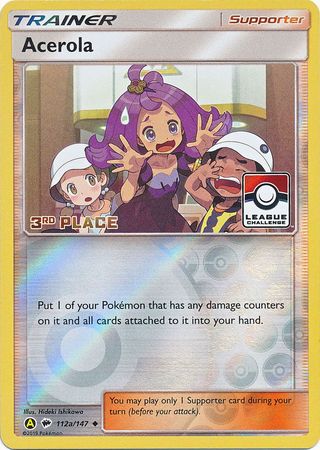 Acerola - 112a/147 - League Promo (3rd Place) available at 401 Games Canada